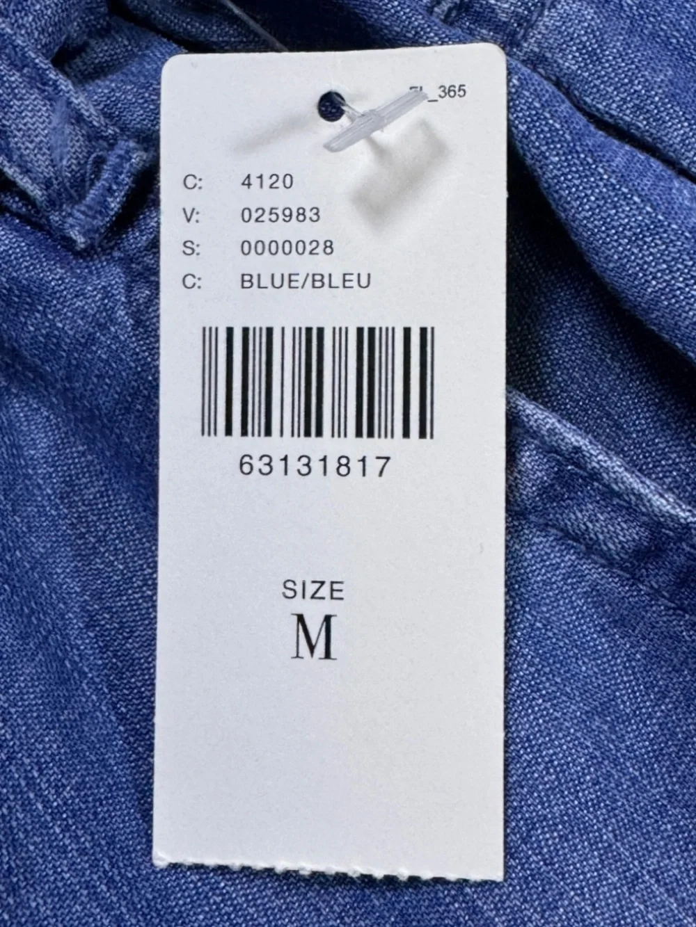 Cloth & Stone 100% Tencel Blue Midi Skirt Size Medium - Picture 13 of 15